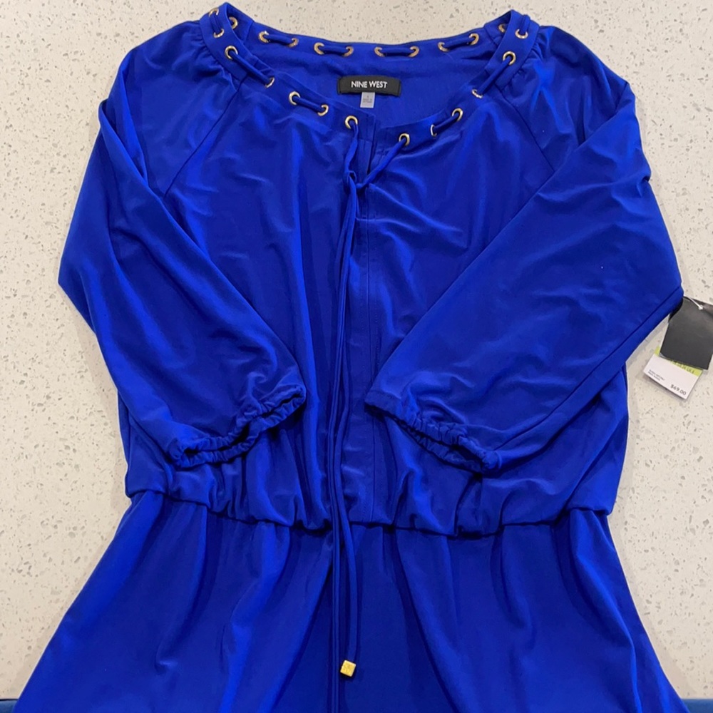 Blue Nine West NWT dress